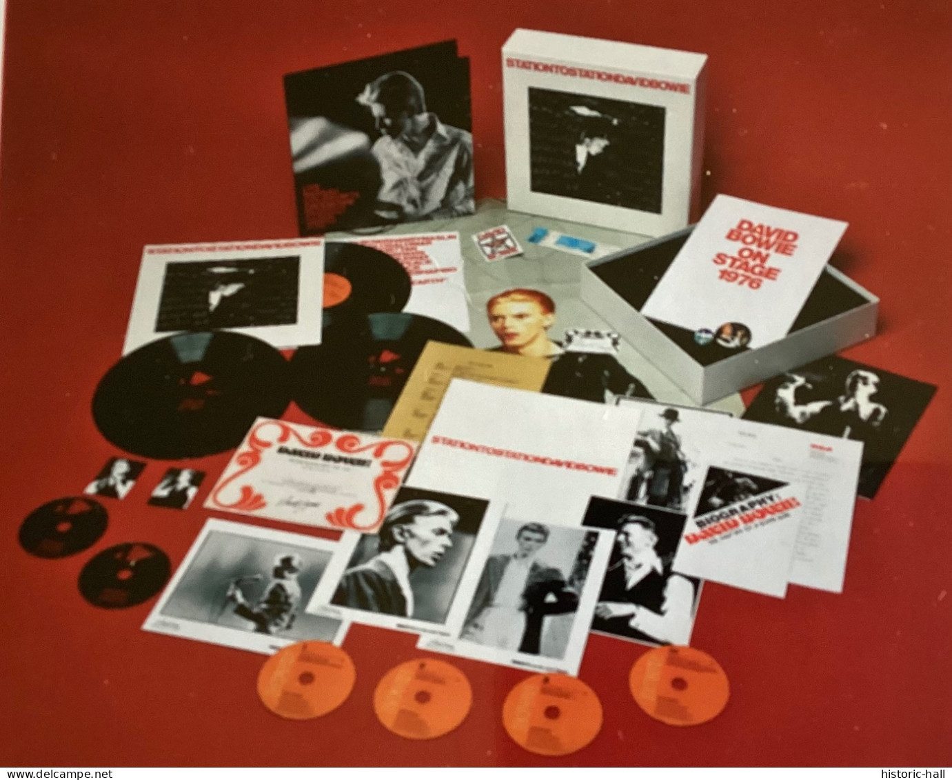 DAVID BOWIE - Station To Station - BOX 3 LP / 5 CD / 2 DVD / PHOTOS / POSTER…- 2010 - Rock
