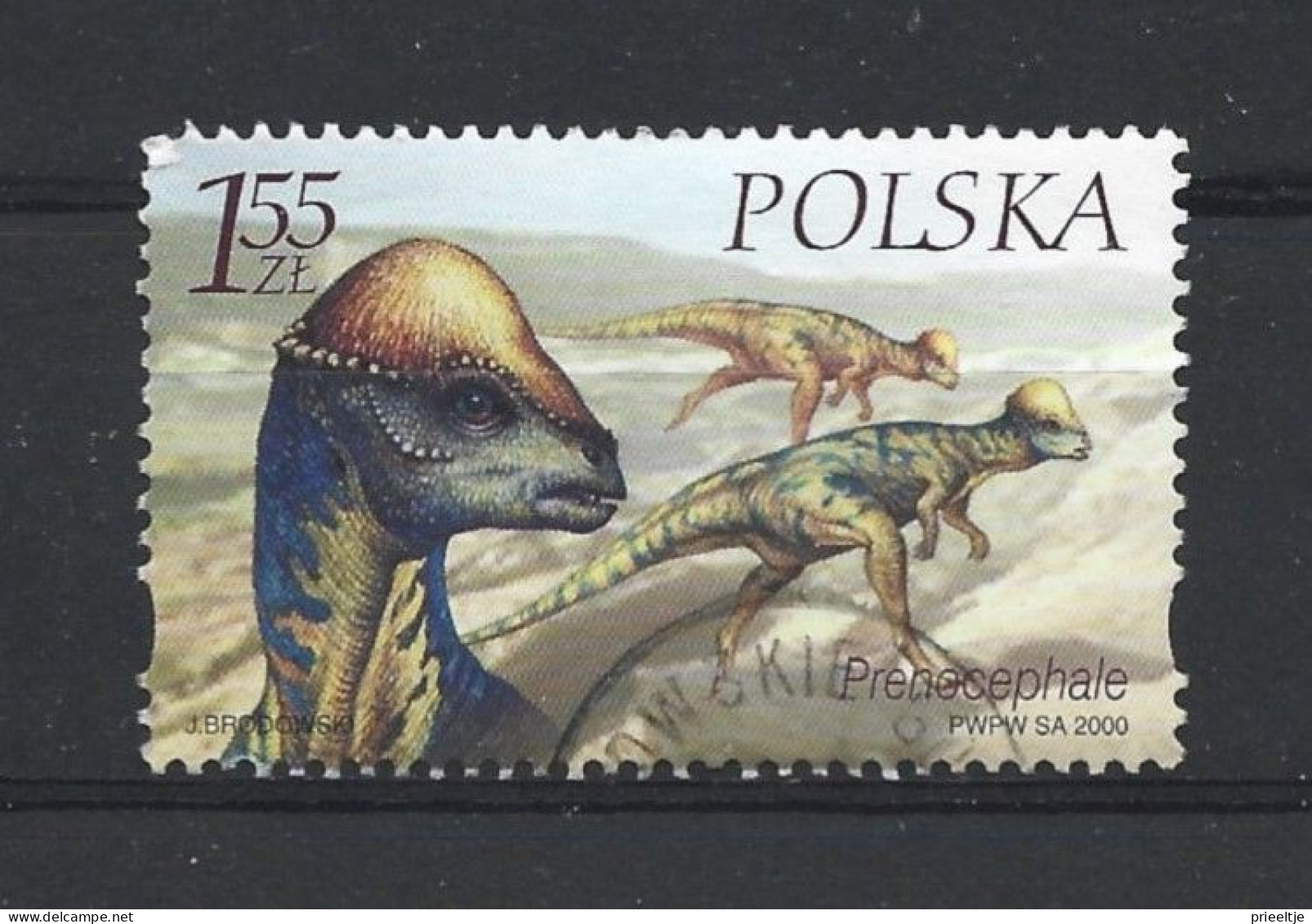 Poland 2000 Prehistoric Fauna Y.T. 3590 (0) - Usati