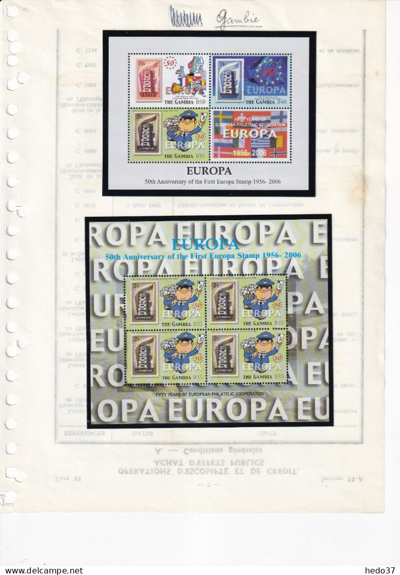 EUROPA 2006 - Collection des Pays hors Europe - Neuf ** sans charnière - TB