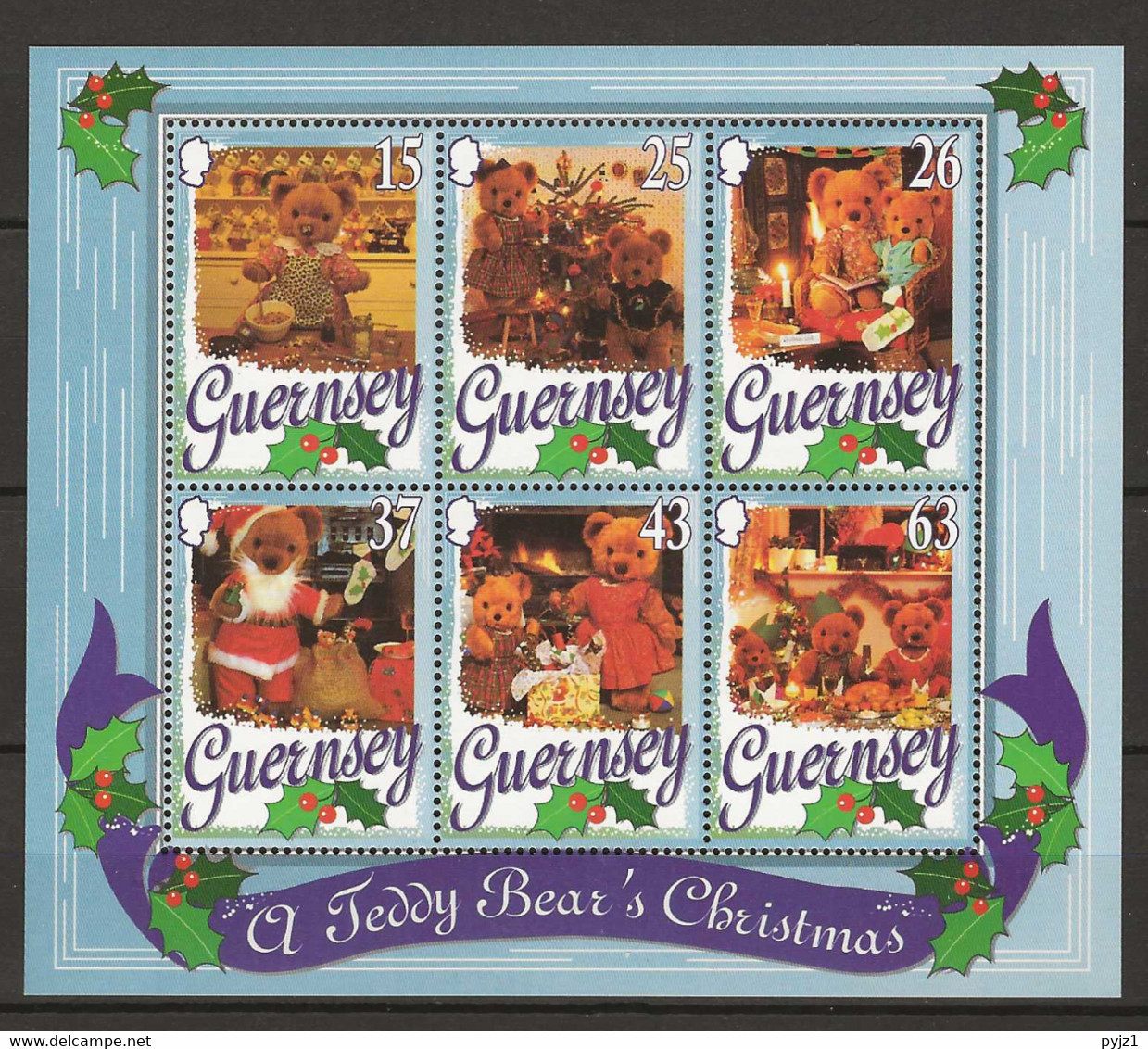 1997 MNH Guernsey Mi Block 20 Postfris** - Guernsey