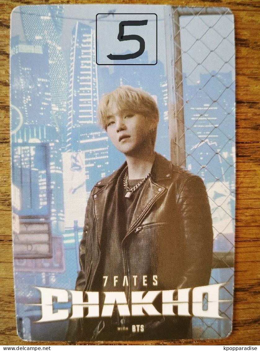 Photocard Au Choix   BTS Chakho Suga - Objetos Derivados