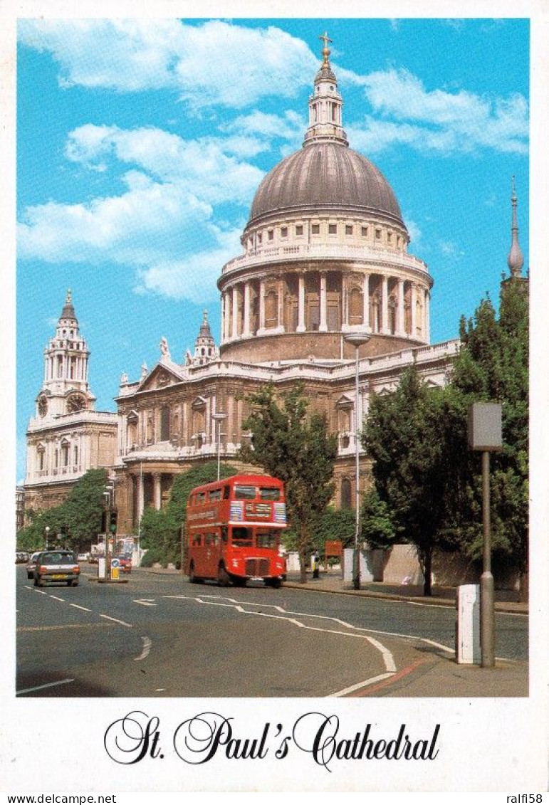 6 AK England * St Paul’s Cathedral In London - Erbaut Im 17. Jahrhundert * - St. Paul's Cathedral