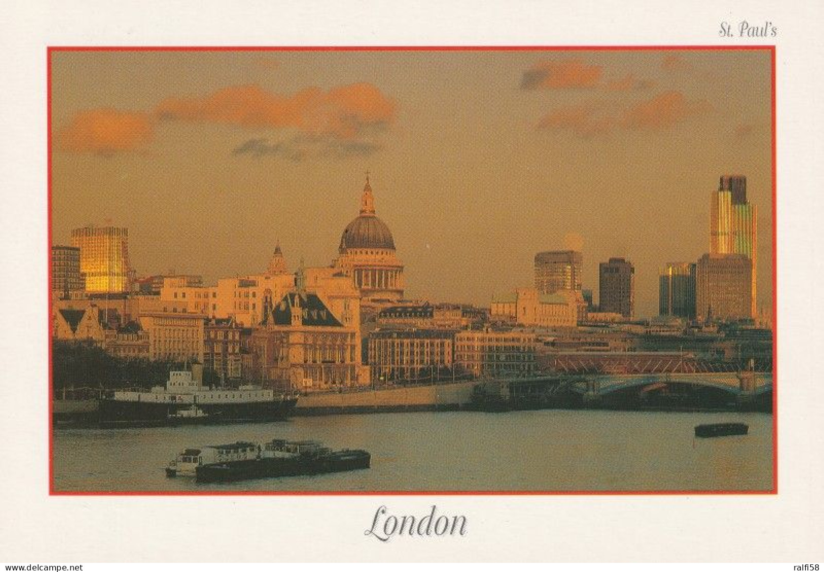 6 AK England * St Paul’s Cathedral In London - Erbaut Im 17. Jahrhundert * - St. Paul's Cathedral