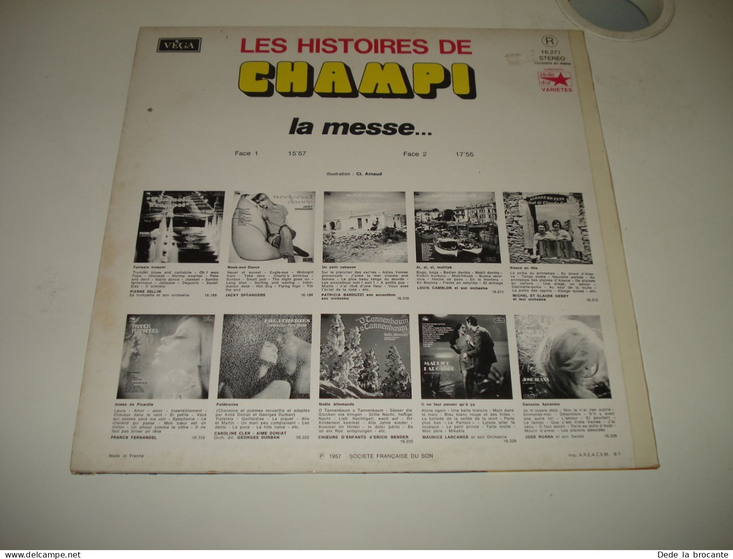 B14 / Champi – Les Histoires De Champi – Vega – 16.277 - Fr 1973  M/EX - Comiques, Cabaret