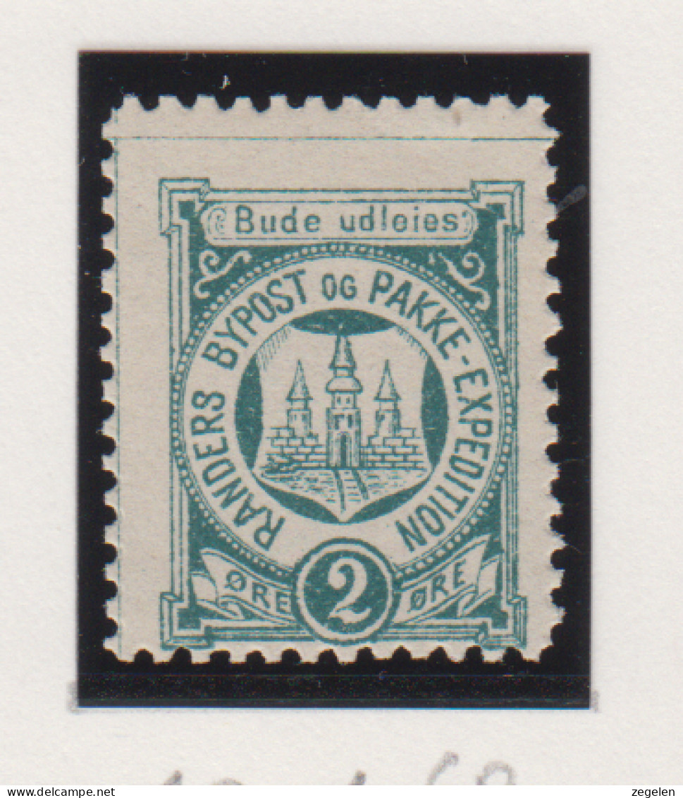 Denemarken Lokale Zegels Cat. DAKA Bypost: Randers Bypost 10 - Local Post Stamps