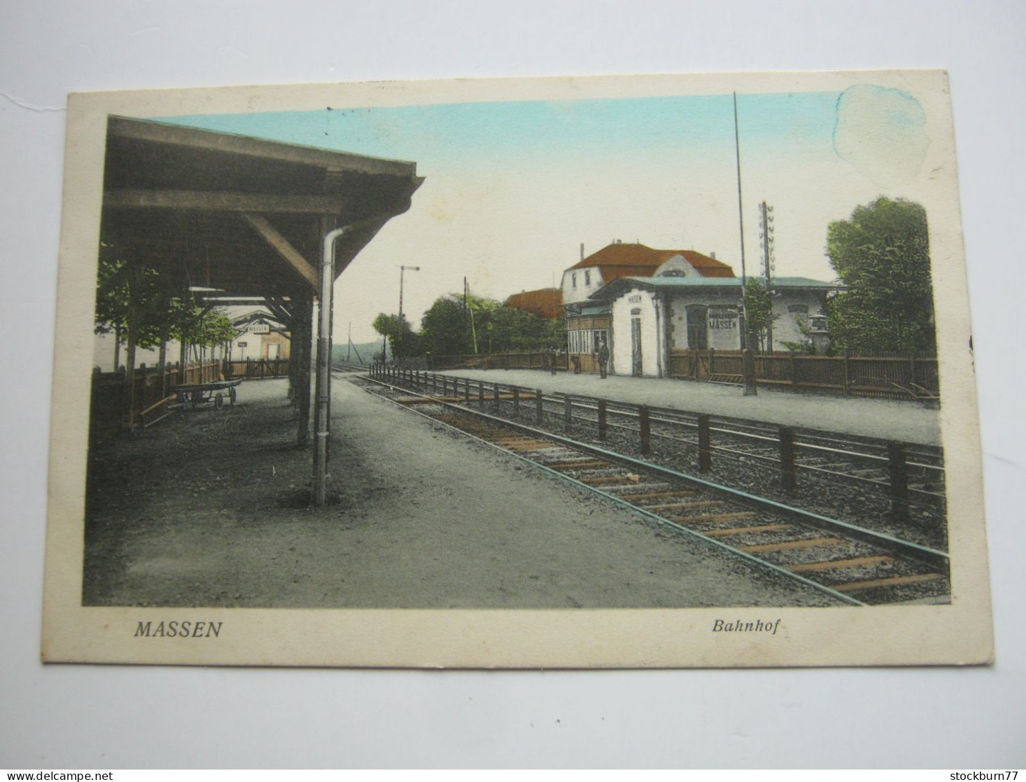 UNNA ,  Massen ,  Bahnhof  , Schöne   Karte Um 1913 - Unna