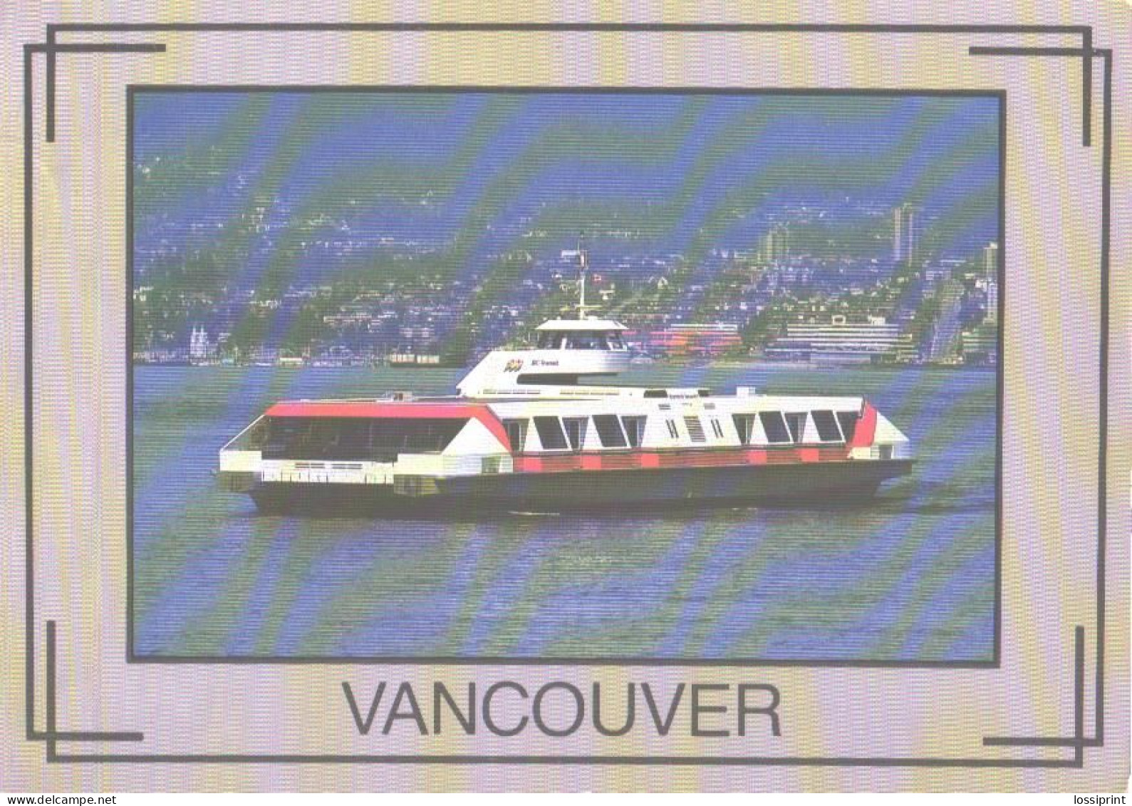 Canada:Vancouver, The Sea Bus - Ferries
