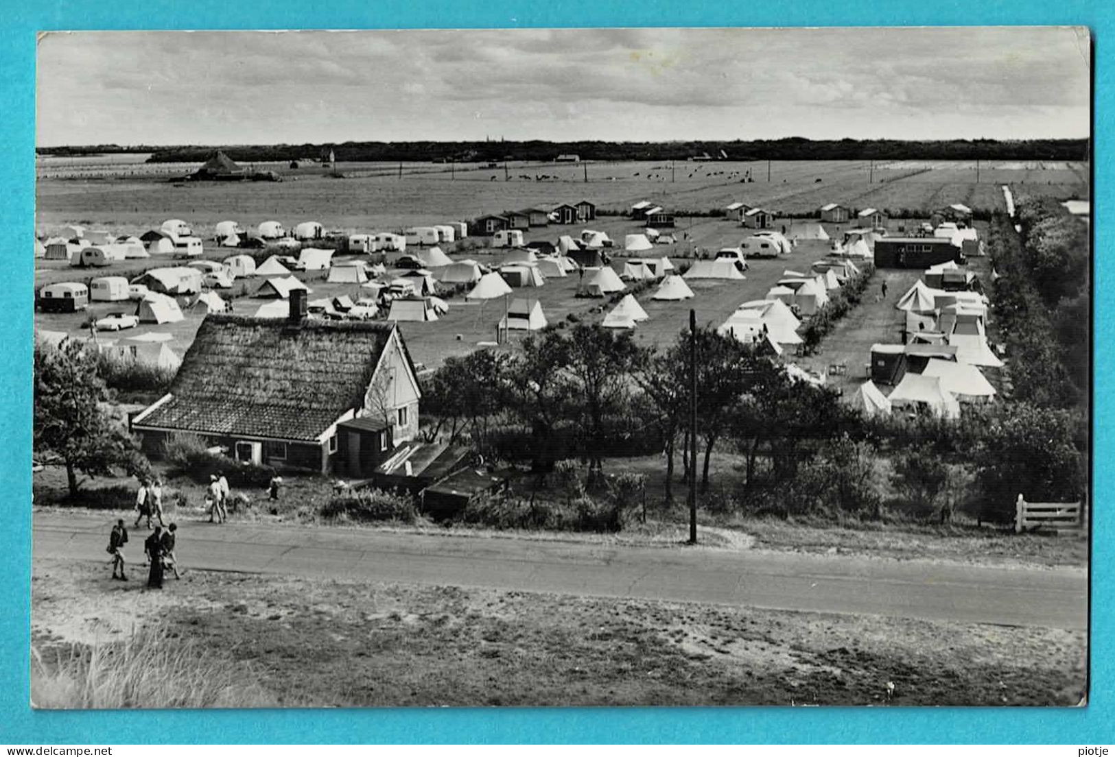 * Sint Maartenszee - Schagen (Noord Holland - Nederland) * (Van Leeers, Nr 9) Camping, K. Bekker, Carte Photo, Tente - Schagen