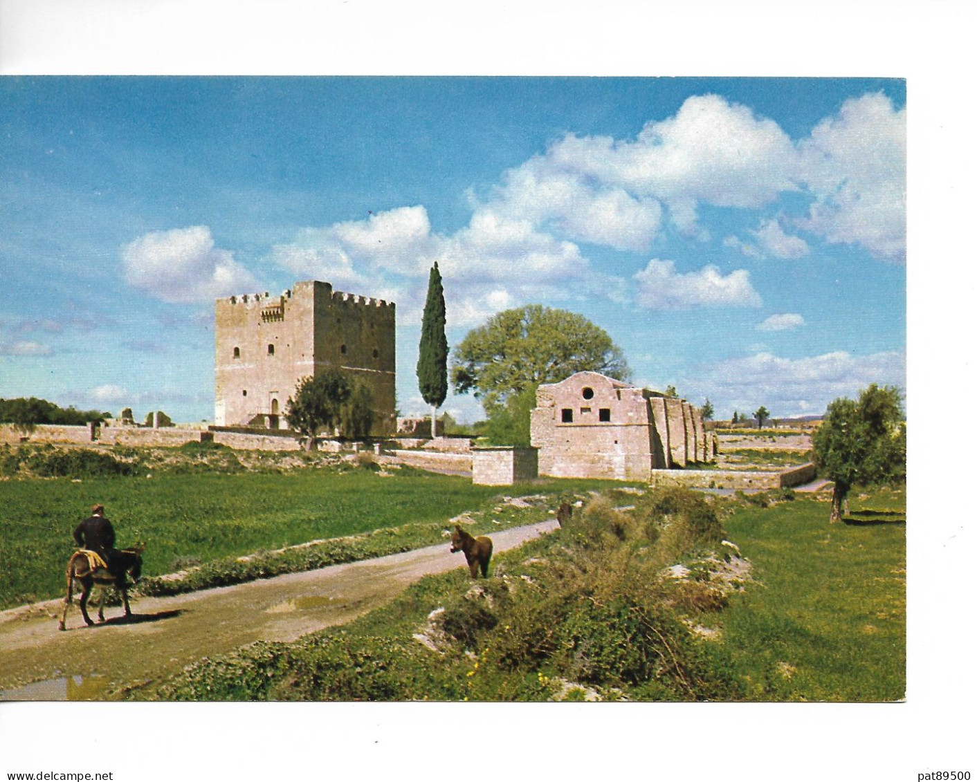 CHYPRE - CYPRUS - KOMOSSI CASTLE Near Limassol  / CPM Neuve Imprimée En Ecosse / T.T.B.E. - Cipro