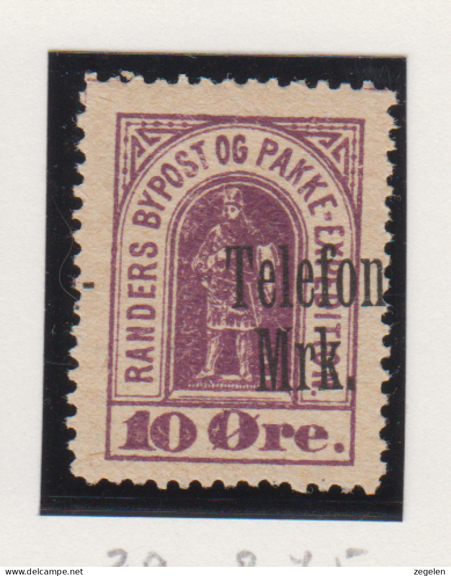 Denemarken Lokale Zegels Cat. DAKA Bypost: Randers Bypost 39 - Local Post Stamps