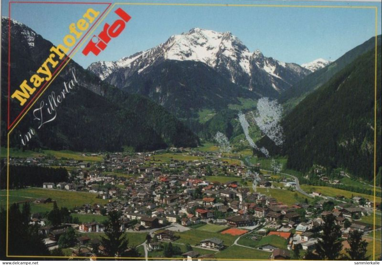 90847 - Österreich - Mayrhofen - Blick Gegen Grünberg - 2014 - Schwaz