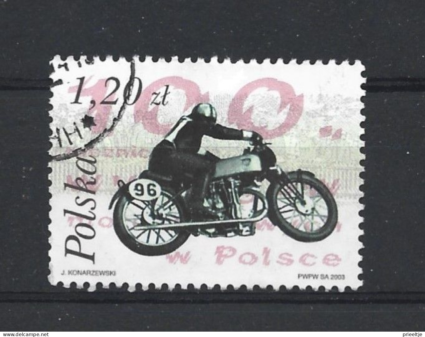 Poland 2003 Motocycling Y.T. 3826 (0) - Used Stamps