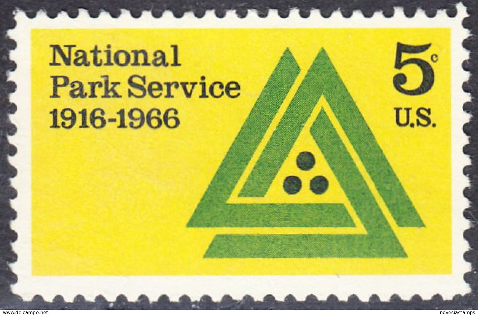 !a! USA Sc# 1314 MNH SINGLE (a1) - National Park Service - Nuovi