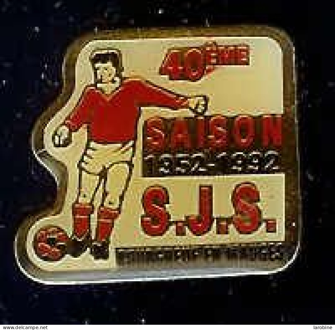 @@ Football Club BOURGNEUF EN MAUGES 40e Saison1952-1992 S.J.S Maine-et-Loire @@sp127 - Football