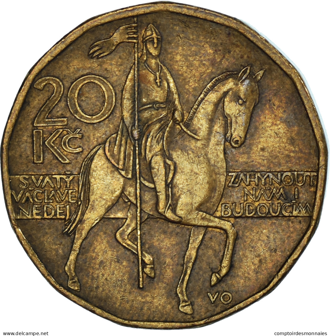 Monnaie, République Tchèque, 20 Korun, 2000 - Tchéquie