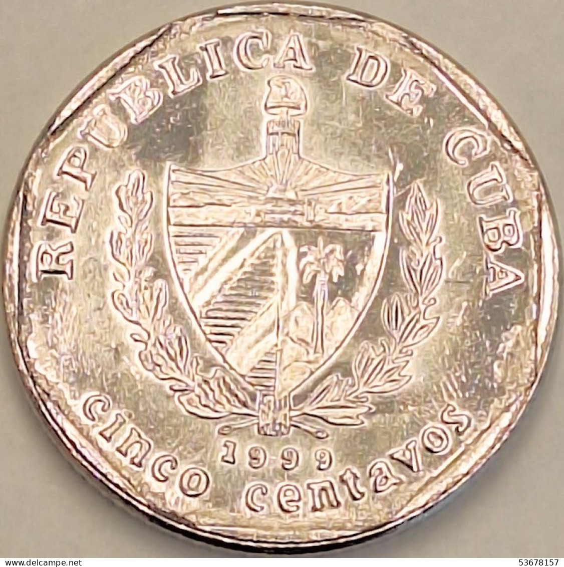 Cuba - 5 Centavos 1999, KM# 575.2 (#3581) - Cuba