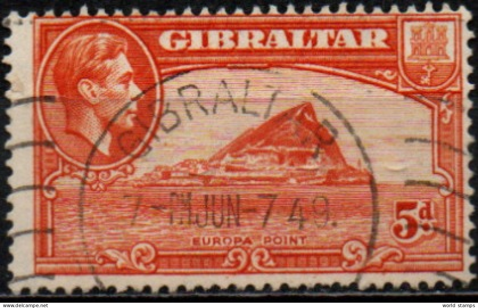 GIBRALTAR 1938-47 O - Gibraltar