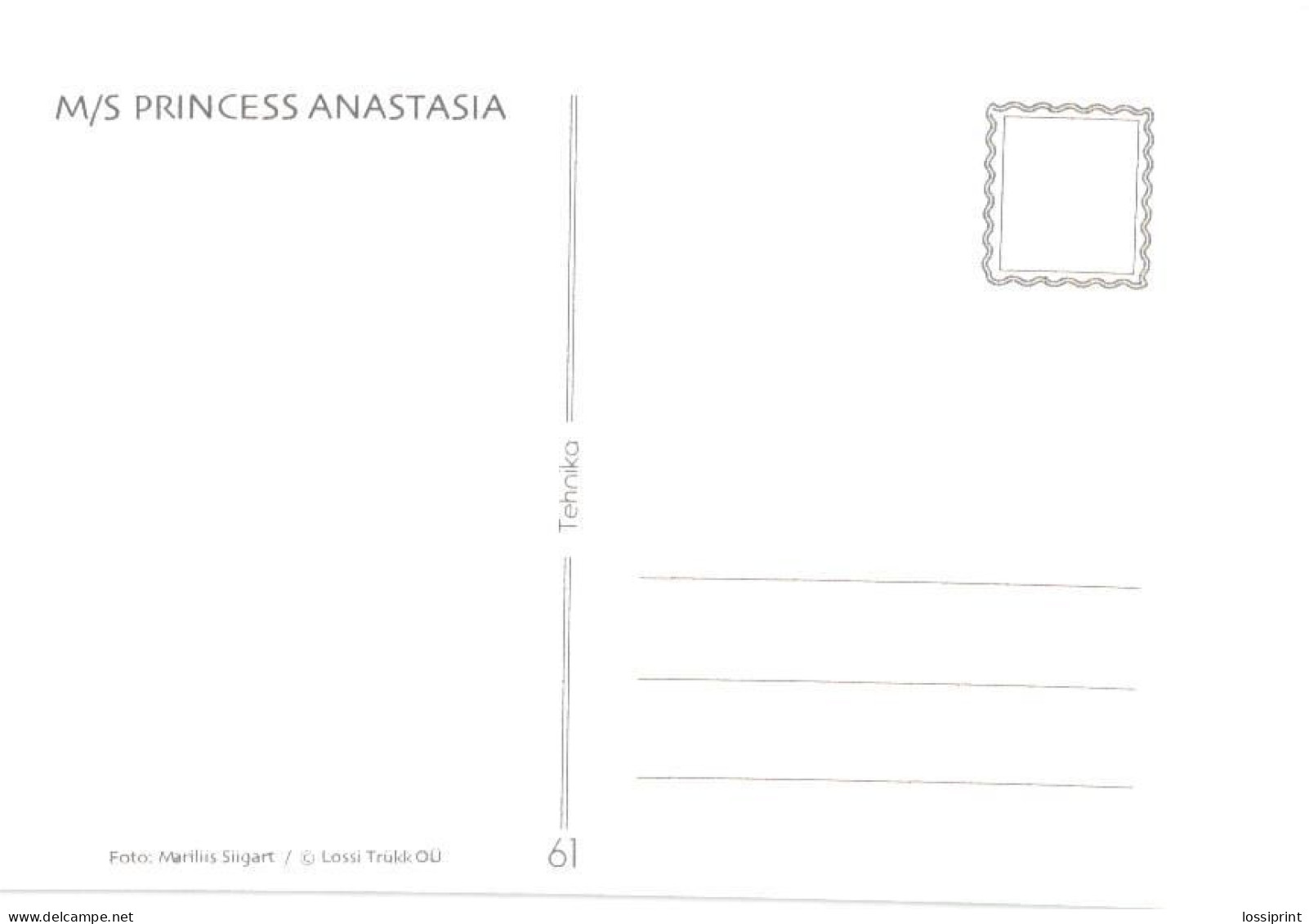 Large Passenger Ferry M/S Princess Anastasia - Ferries