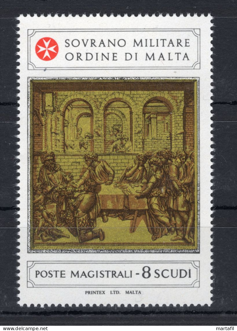 1982 SMOM SET MNH ** 209 Formelle - Malta (Orden Von)