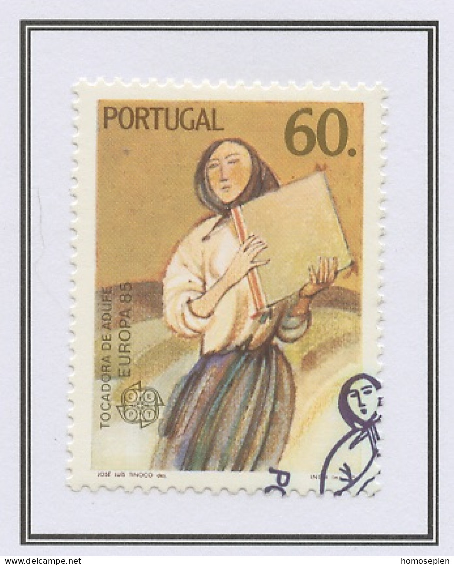 Portugal 1985 Y&T N°1634 - Michel N°1656 (o) - 60e EUROPA - Gebraucht