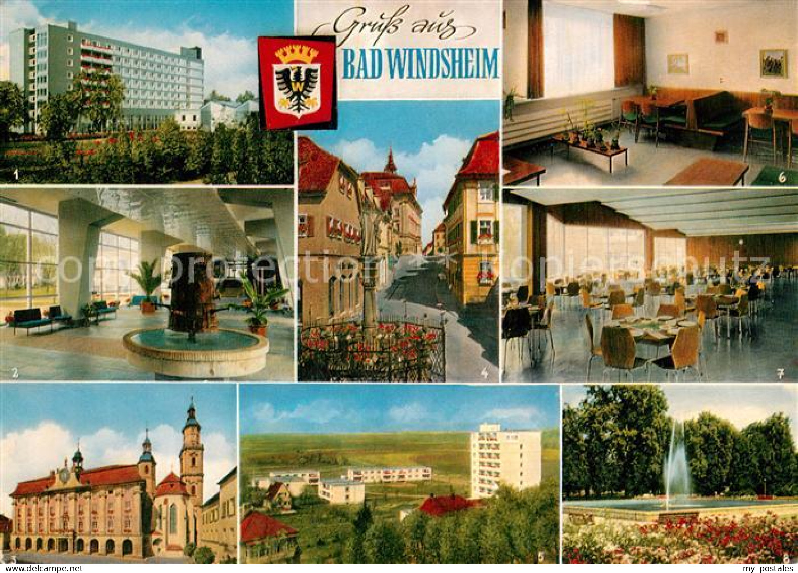 73130177 Bad Windsheim Sanatorium Frankenland Rathaus Kilianskirche  Bad Windshe - Bad Windsheim
