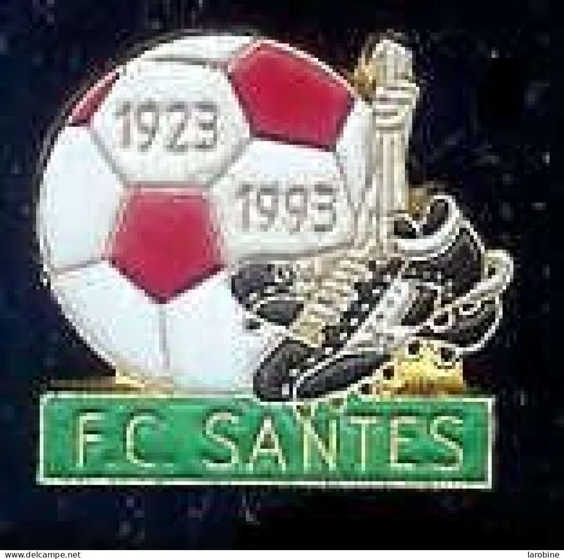 @@ Football Ballon Club FC SANTES 1923-1993 Nord @@sp114 - Football