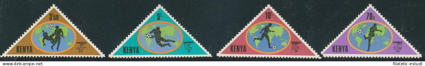 DEP6 Kenia 224/27 1982 MNH - Kenya (1963-...)