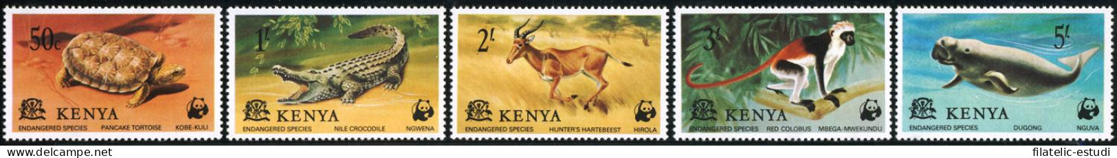 FAU3 Kenia 86/90 MNH - Kenya (1963-...)