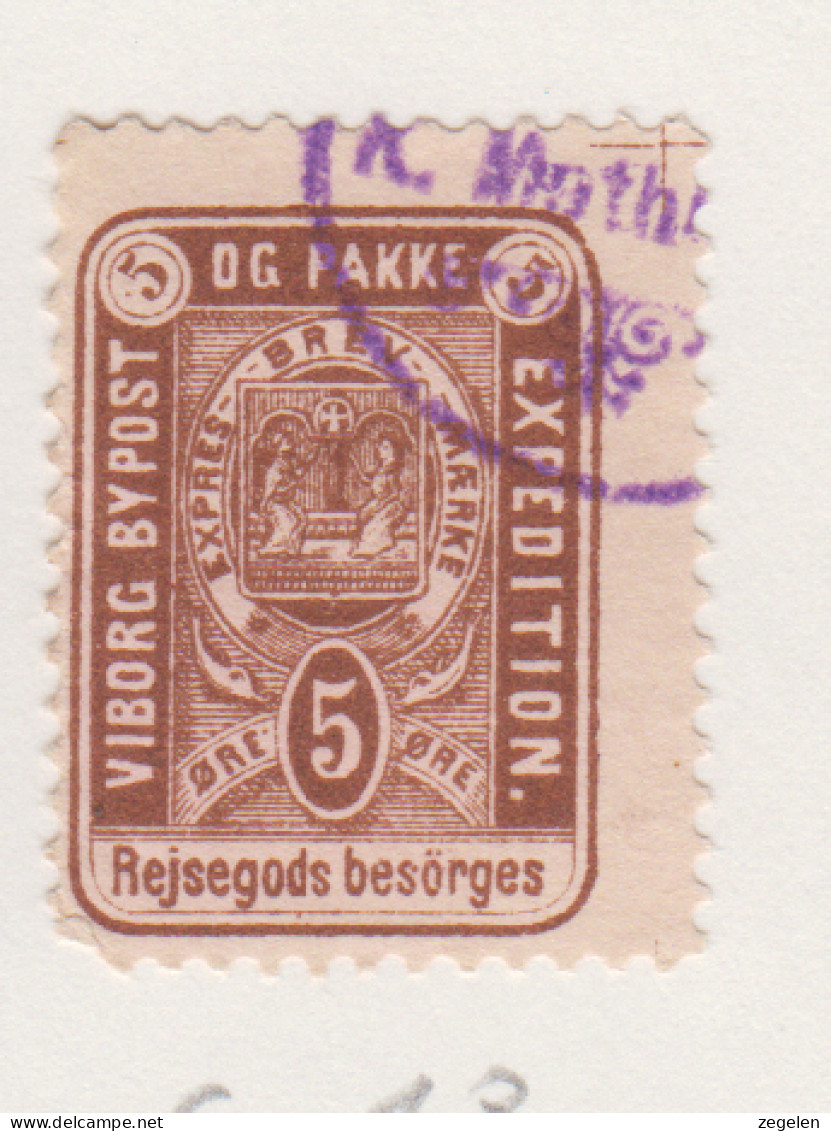 Denemarken Lokale Zegels Cat. DAKA Bypost: Viborg Bypost 6 - Local Post Stamps