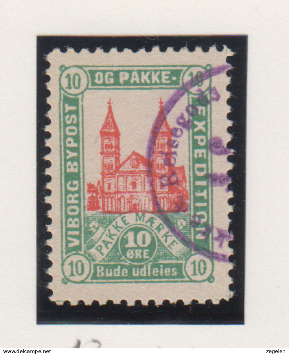 Denemarken Lokale Zegels Cat. DAKA Bypost: Viborg Bypost 13 - Local Post Stamps