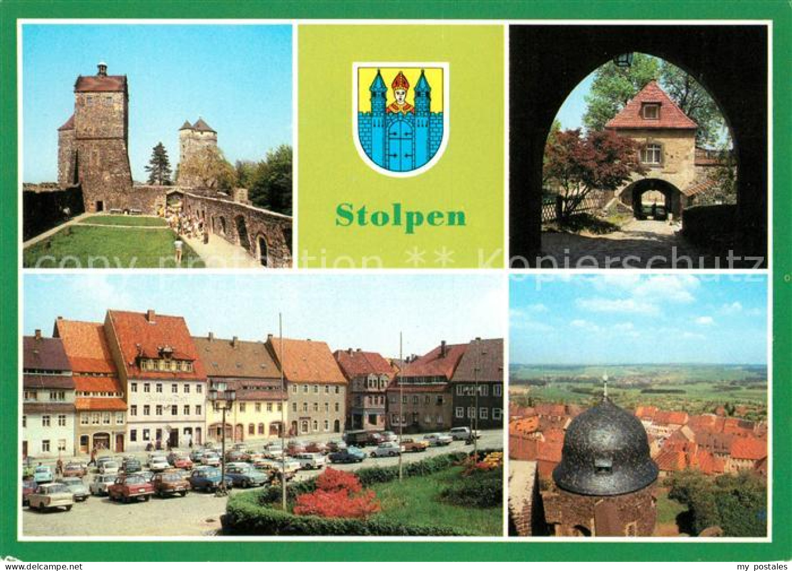 73129625 Stolpen Seiger- Johannisturm Markt  Stolpen - Stolpen