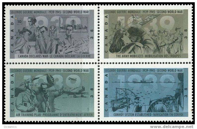 Canada (Scott No.1263a - 2e Guerre Mondiale / 1939-45 / 2d World War) [**] - Used Stamps