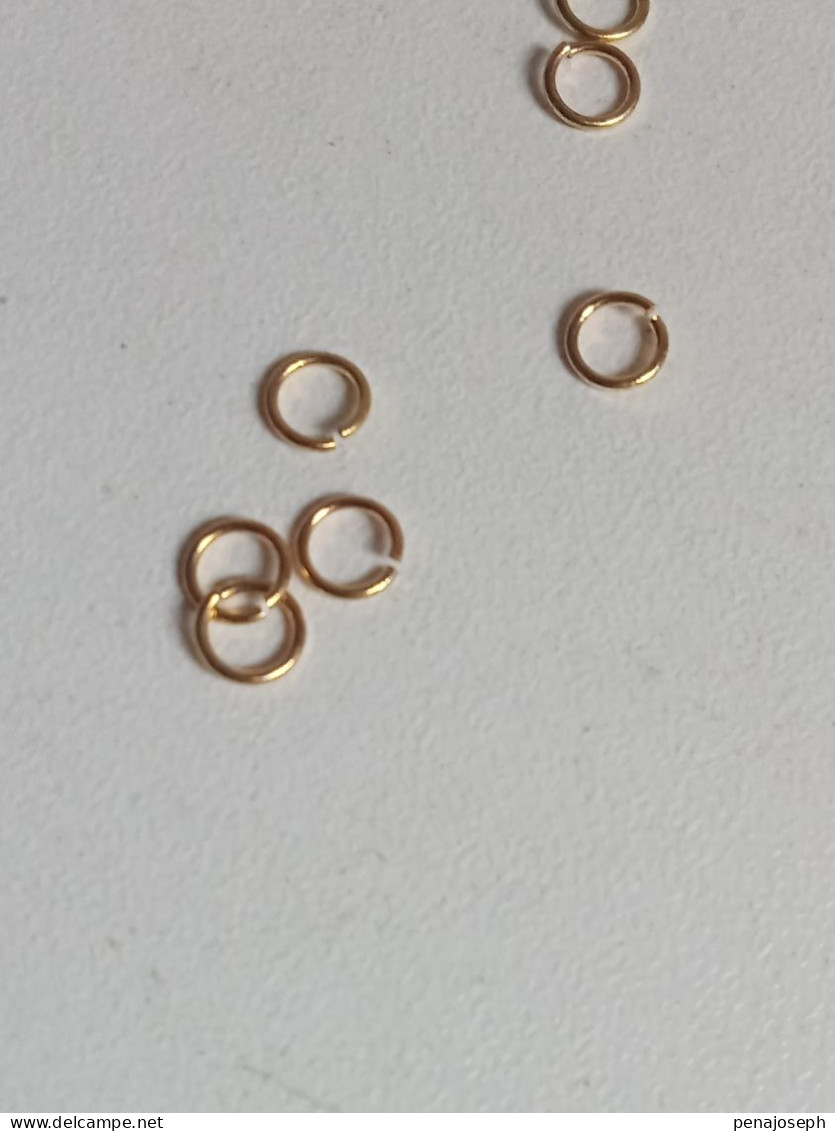 Lot D'anneaux De Bijouterie Diamètre 5 Mm - Hangers