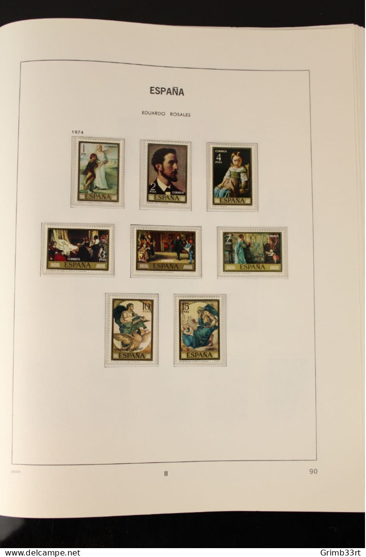 Spanje / Espagne / Espana - Collectie postfrisse zegels in een album / Colección de sellos MNH en un álbum. - 1954-1978