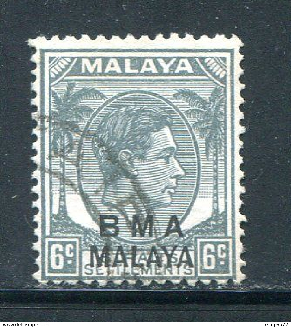 MALACCA- Administration Militaire Britannique- Y&T N°5- Oblitéré - Malaya (British Military Administration)