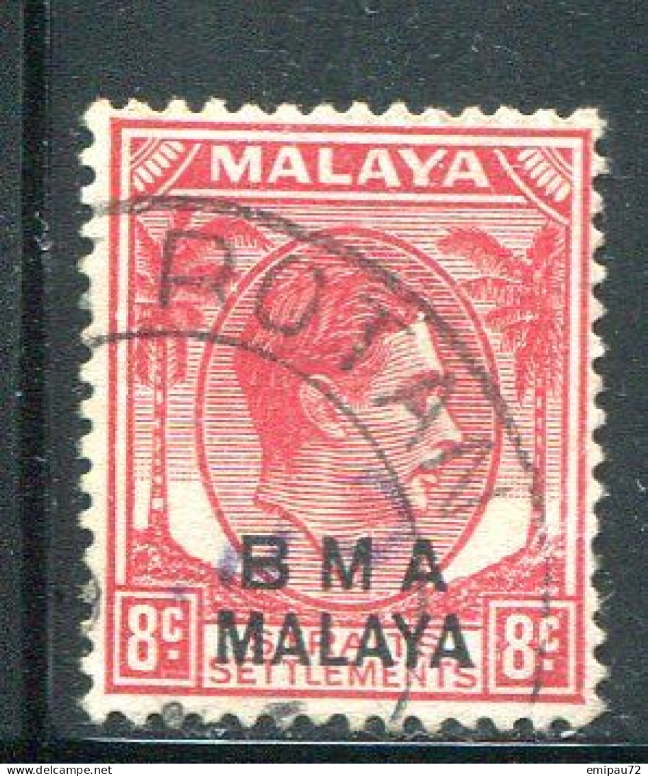 MALACCA- Administration Militaire Britannique- Y&T N°6- Oblitéré - Malaya (British Military Administration)