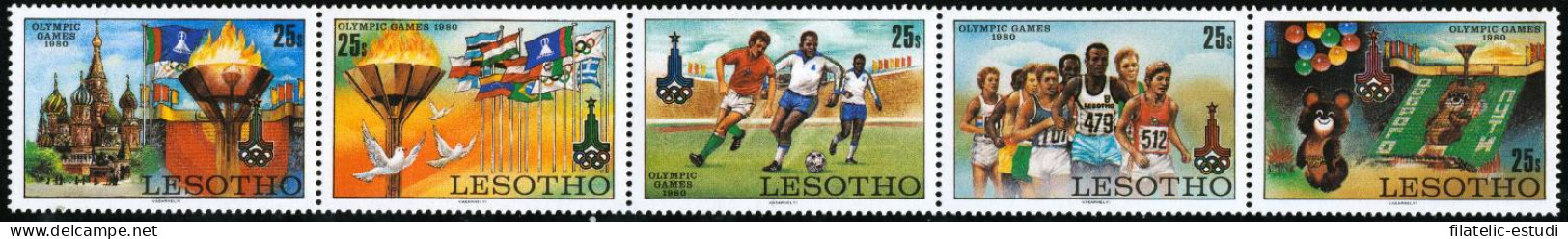 DEP5 Lesotho 395/99 MNH - Lesotho (1966-...)