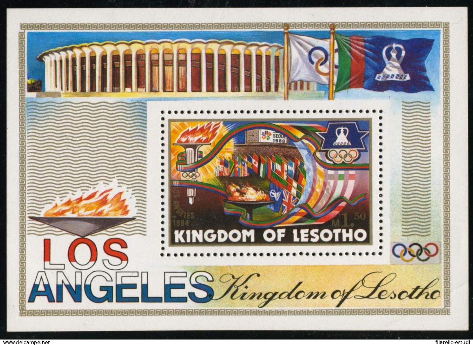 OLI1  Lesotho HB 21 MNH - Lesotho (1966-...)