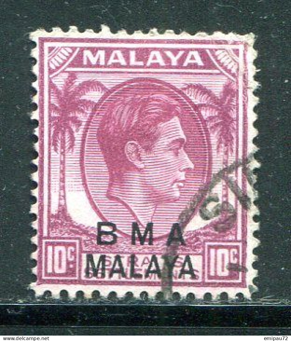 MALACCA- Administration Militaire Britannique- Y&T N°7- Oblitéré - Malaya (British Military Administration)