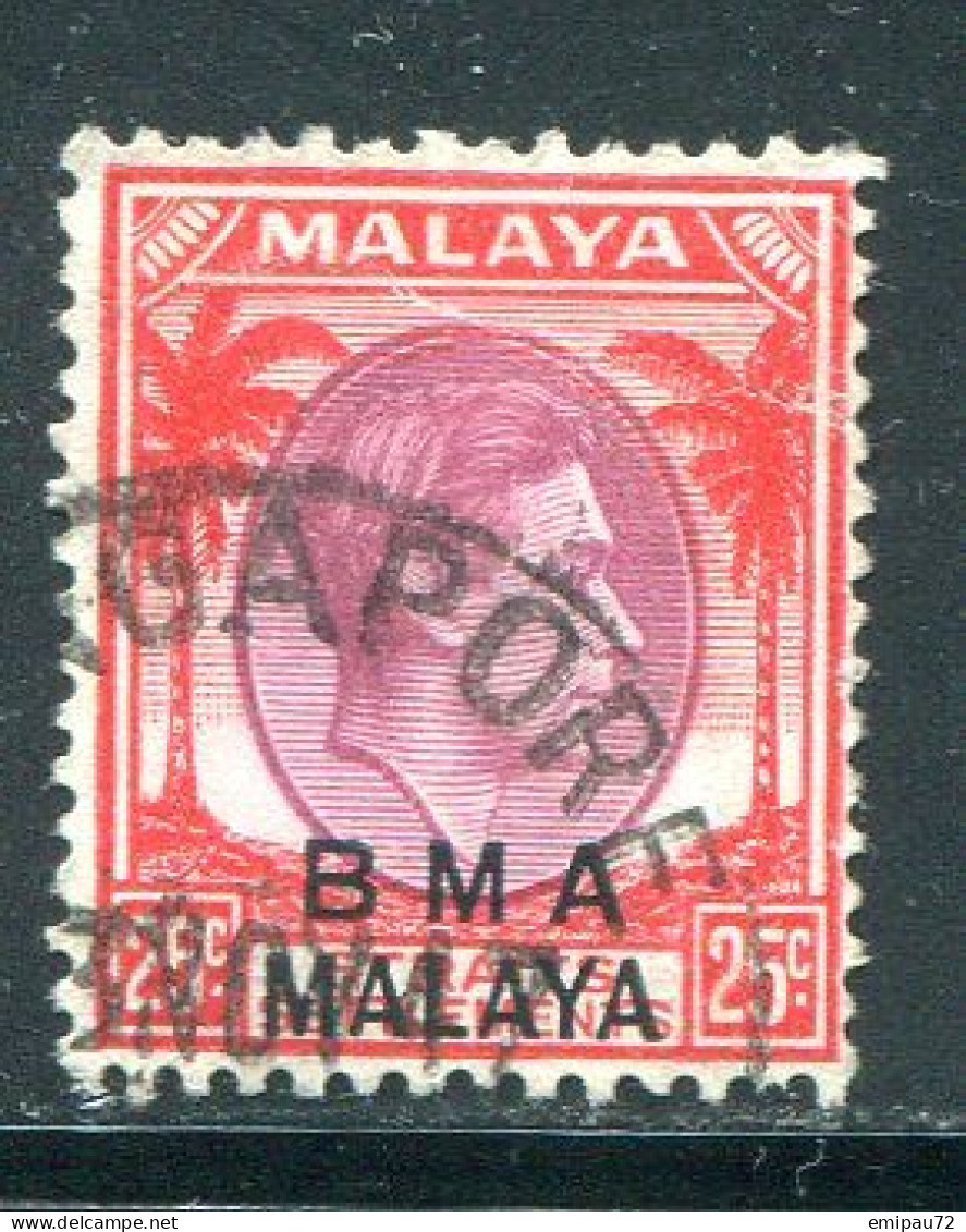 MALACCA- Administration Militaire Britannique- Y&T N°10- Oblitéré - Malaya (British Military Administration)