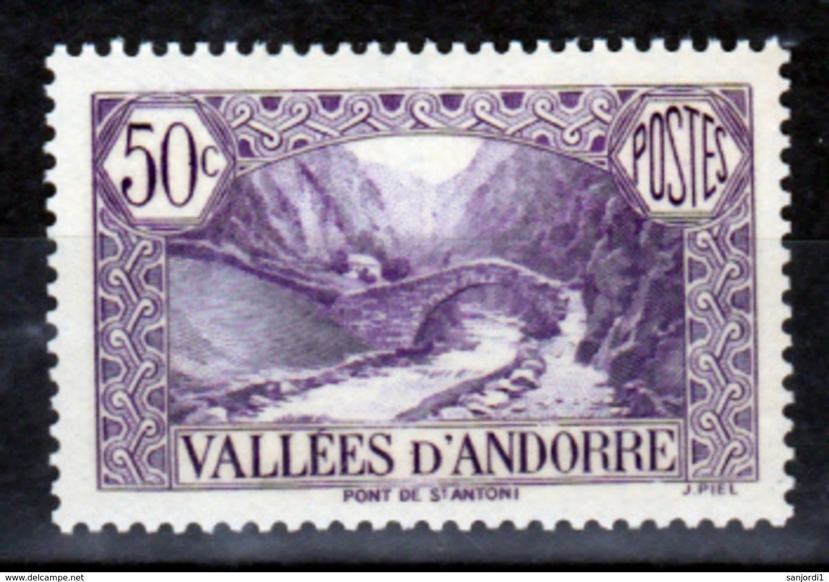 Andorre  64 Pont Médiéval  Neuf ** TB Mnh Sin Charnela Cote 12.5 - Ungebraucht