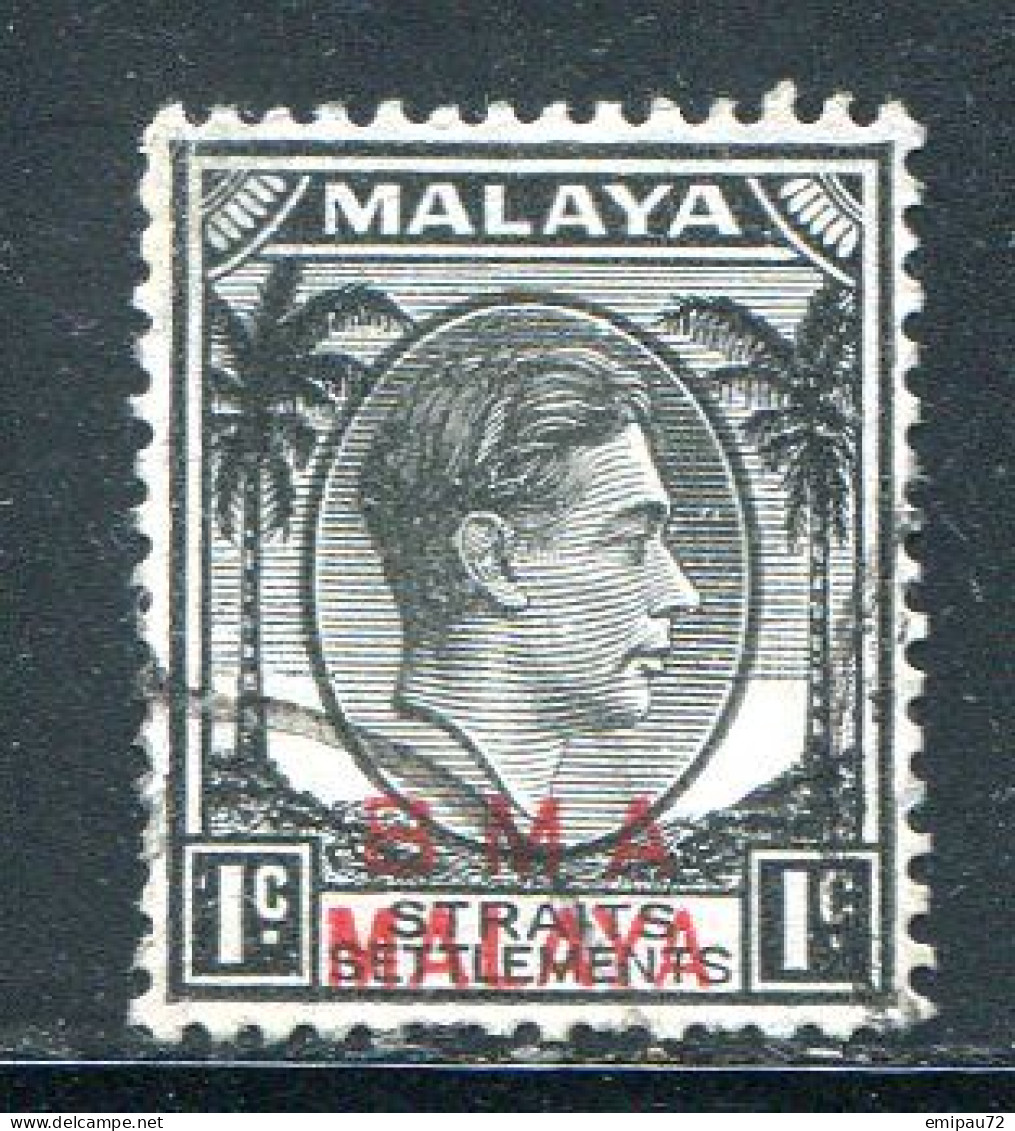 MALACCA- Administration Militaire Britannique- Y&T N°1- Oblitéré - Malaya (British Military Administration)