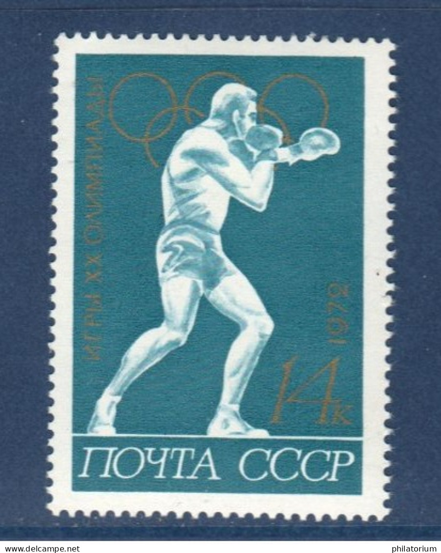 Russie, **, Yv 3839, Mi 4023, SG 4076, Boxe, JO Munich 1972, - Boksen