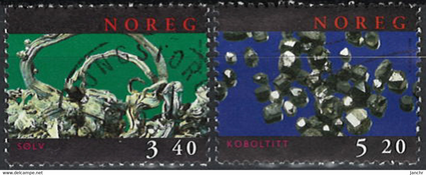 Norwegen Norway 1998. Mi.Nr. 1285-1286, Used O - Used Stamps