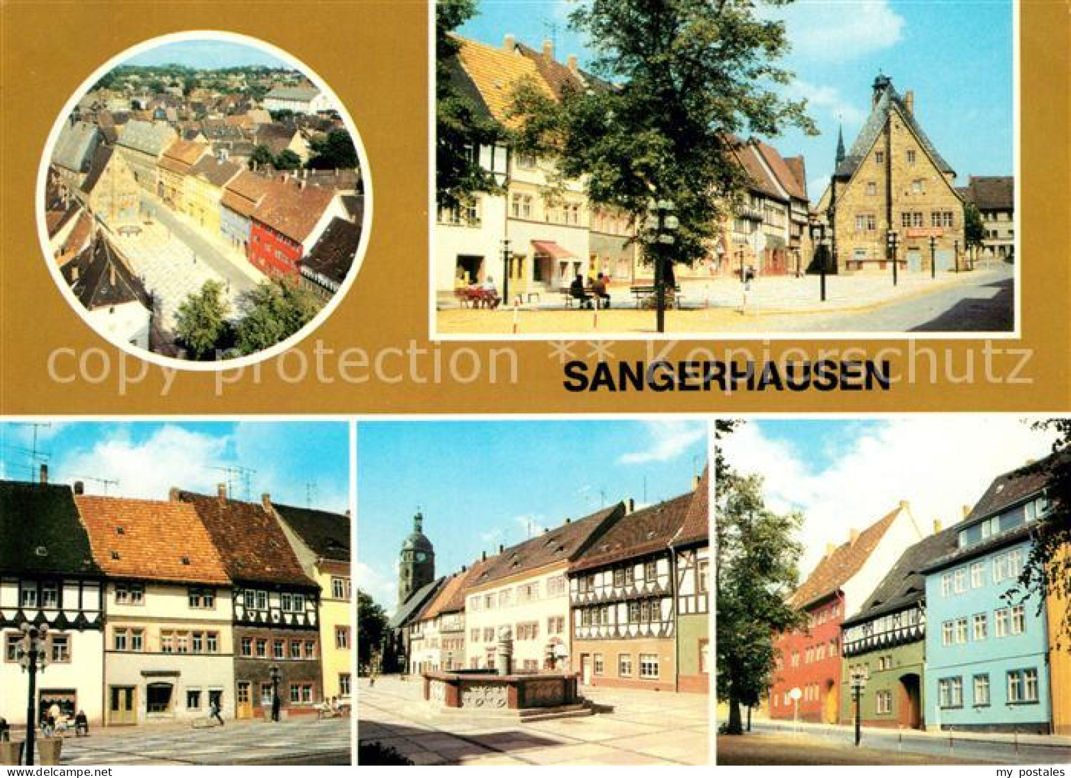 73082317 Sangerhausen Suedharz Marktplatz Sangerhausen Suedharz - Sangerhausen