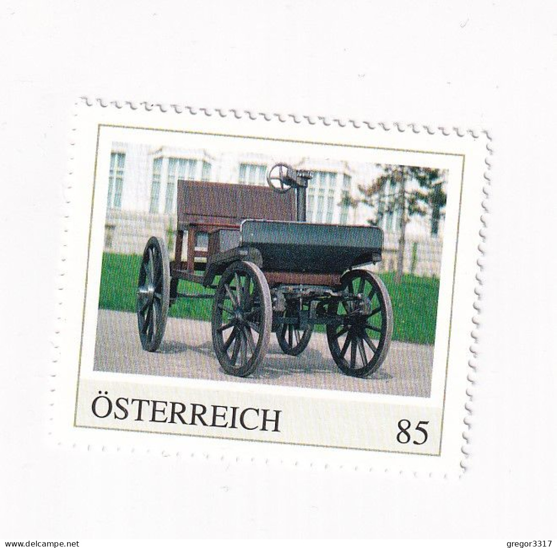 ÖSTERREICH - AUTO -  AUTOMOBILE Im Lauf Der ZEIT - MARCUS WAGEN  - Personalisierte Briefmarke ** Postfrisch - Personalisierte Briefmarken