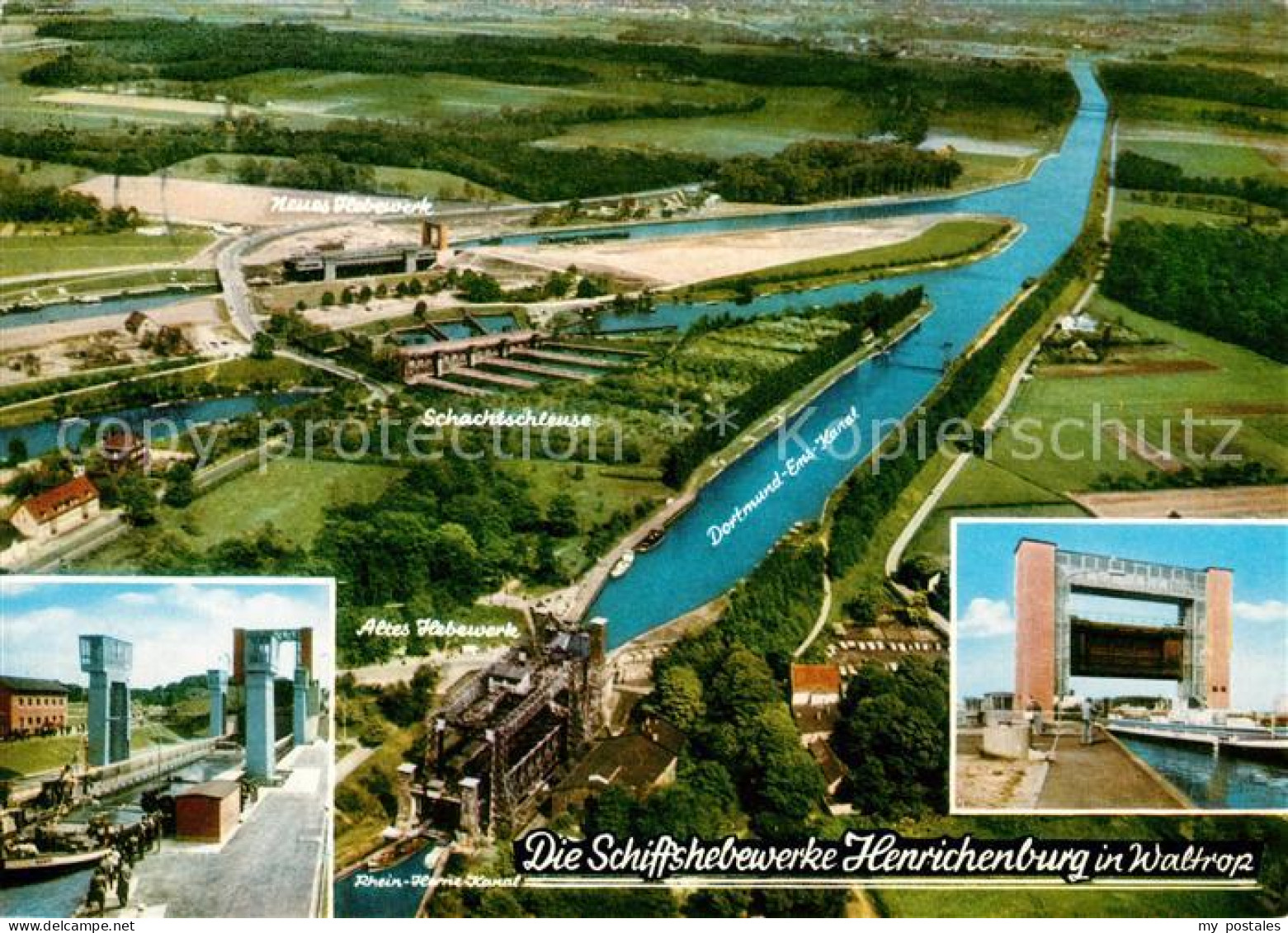 73082247 Waltrop Schiffshebewerke Henrichenburg Waltrop - Waltrop