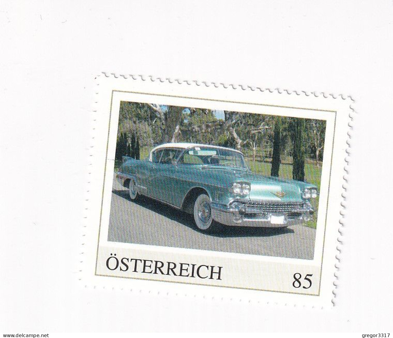 ÖSTERREICH - AUTO -  AUTOMOBILE Im Lauf Der ZEIT - CADILAC ELDORADO - Personalisierte Briefmarke ** Postfrisch - Francobolli Personalizzati