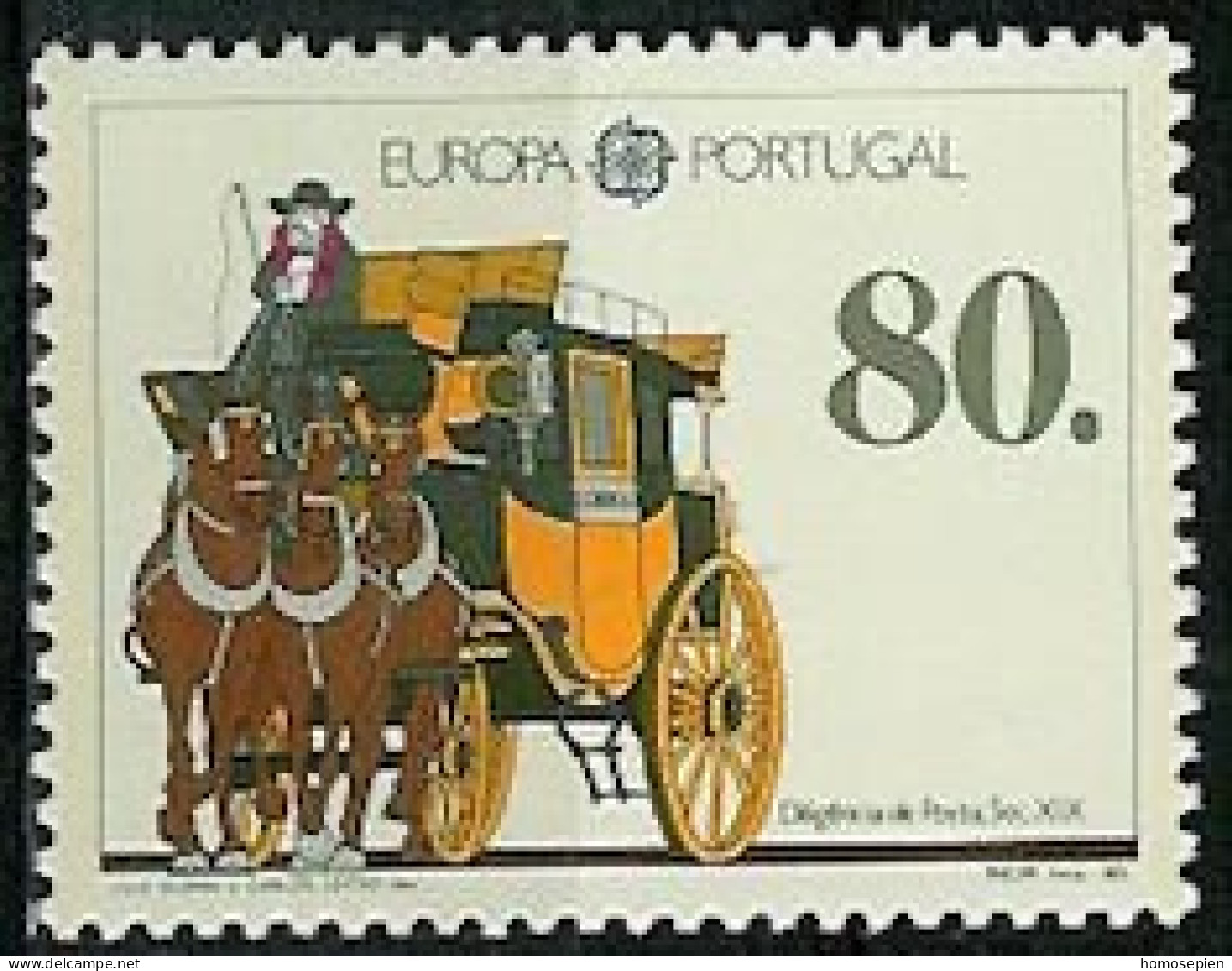Europa CEPT 1988 Portugal Y&T N°1732 - Michel N°1754b *** - 80e EUROPA - 1988