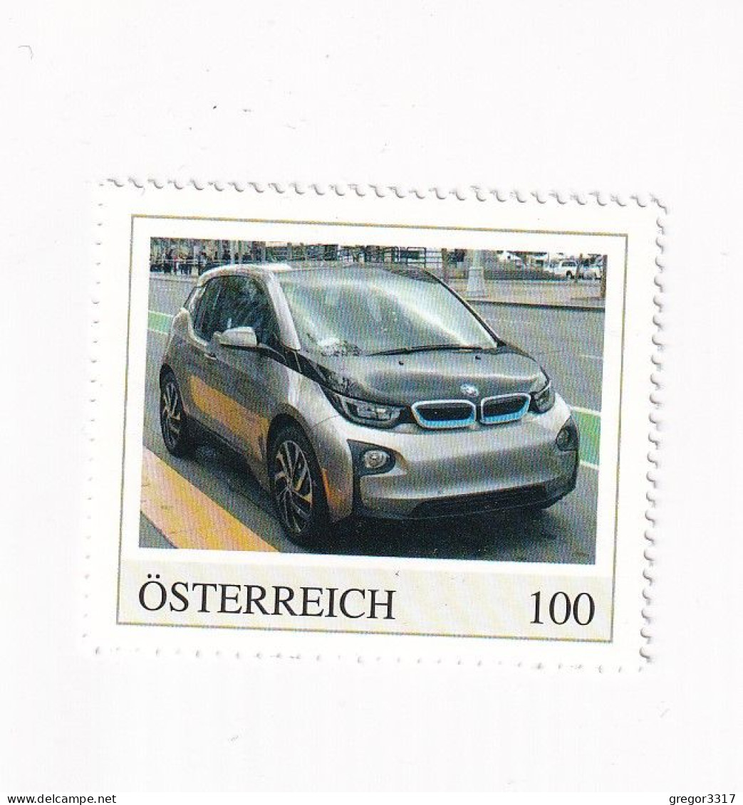 ÖSTERREICH - AUTO -  AUTOMOBILE Im Lauf Der ZEIT - BMW I3 - Personalisierte Briefmarke ** Postfrisch - Personalisierte Briefmarken